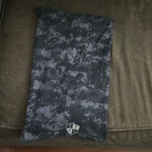 Black and gray camo style gaiter